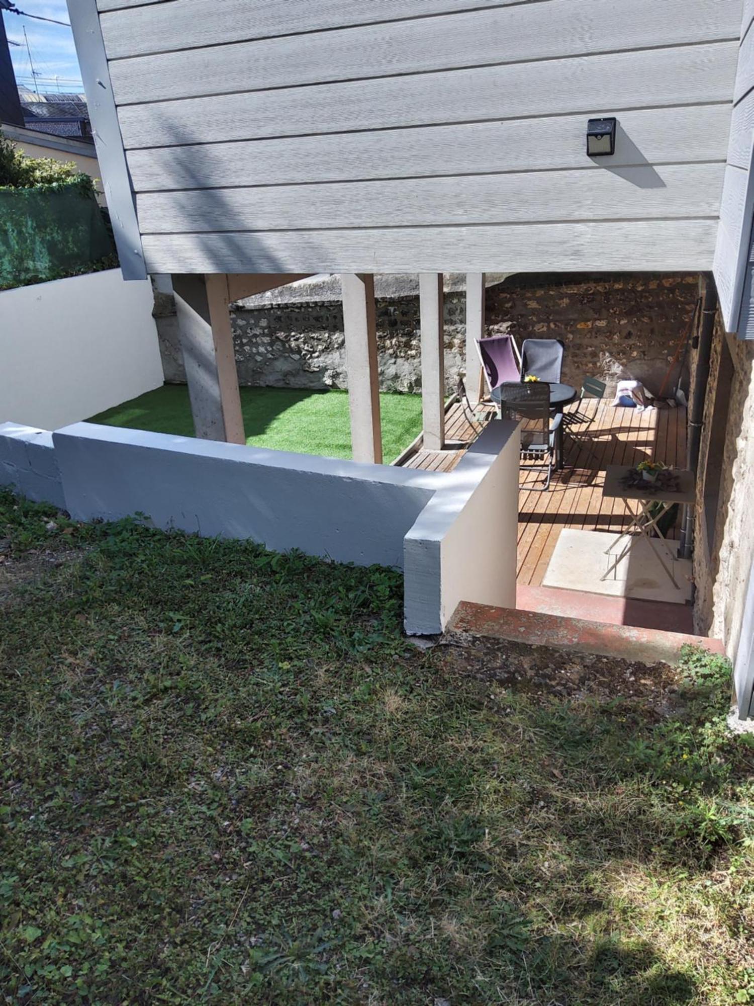 شقة Meuble Avec Cour Sotteville-lès-Rouen الغرفة الصورة
